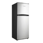 Refrigerateur Midea 10 Cufts, 2 Portes, Stainless